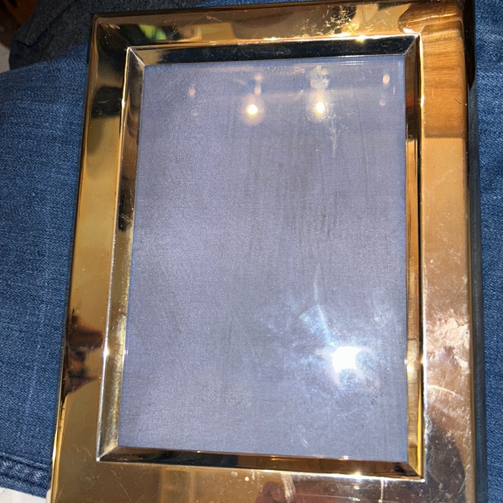 Tizo silverplated picture frame/SAKS FIFTH AVENUE